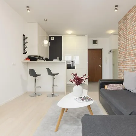 Subtle Colors In With Furnished Balcony By Renters * Warsaw