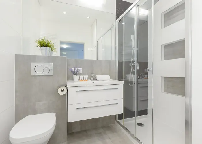 Subtle Colors In With Furnished Balcony By Renters *