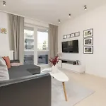 Subtle Colors In With Furnished Balcony By Renters Lejlighed Warszawa